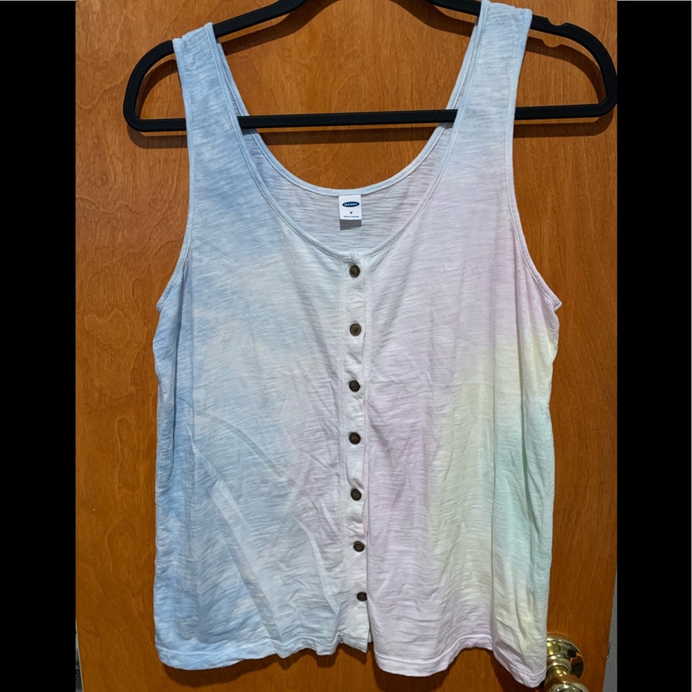 Tye dye tank